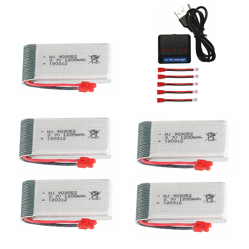 Drone Battery Charger - 3,7 В, 1200 мАч, 903052, липо-аккумулятор