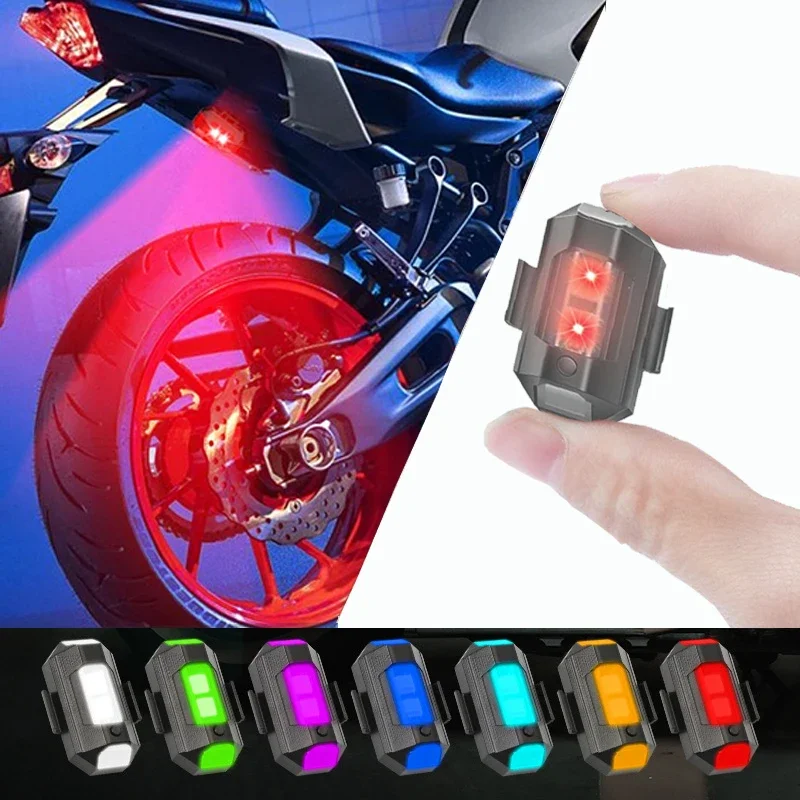 Drone Strobe Light - Мотоциклетные фонари, стробоскоп для дрона, USB