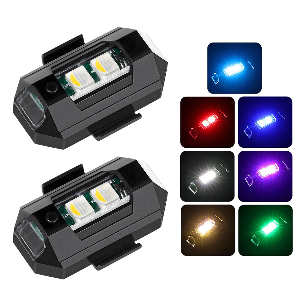 Drone Strobe Light - 2 шт. мини светодиодные стробоскопы, декоративные,