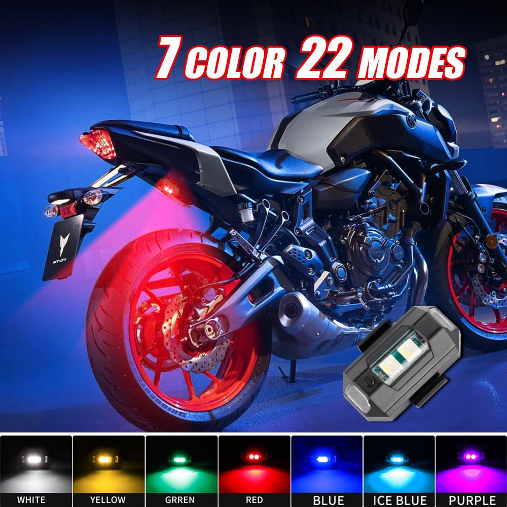 Drone Strobe Light - 1 шт., 7 цветов, мини-USB зарядка,