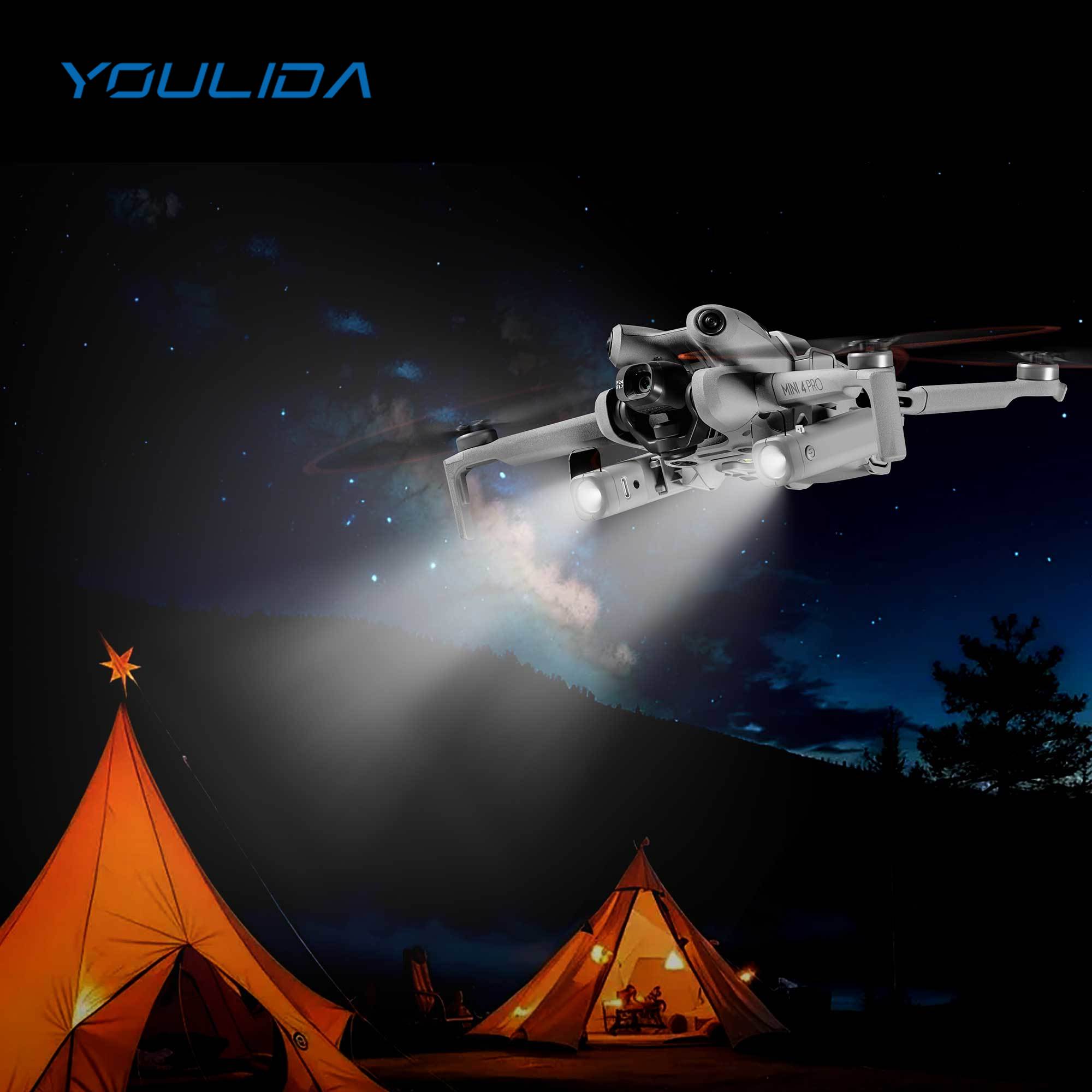 Для DJI Mini 4 Pro светодиодны – обзор и цена Drone Strobe Light