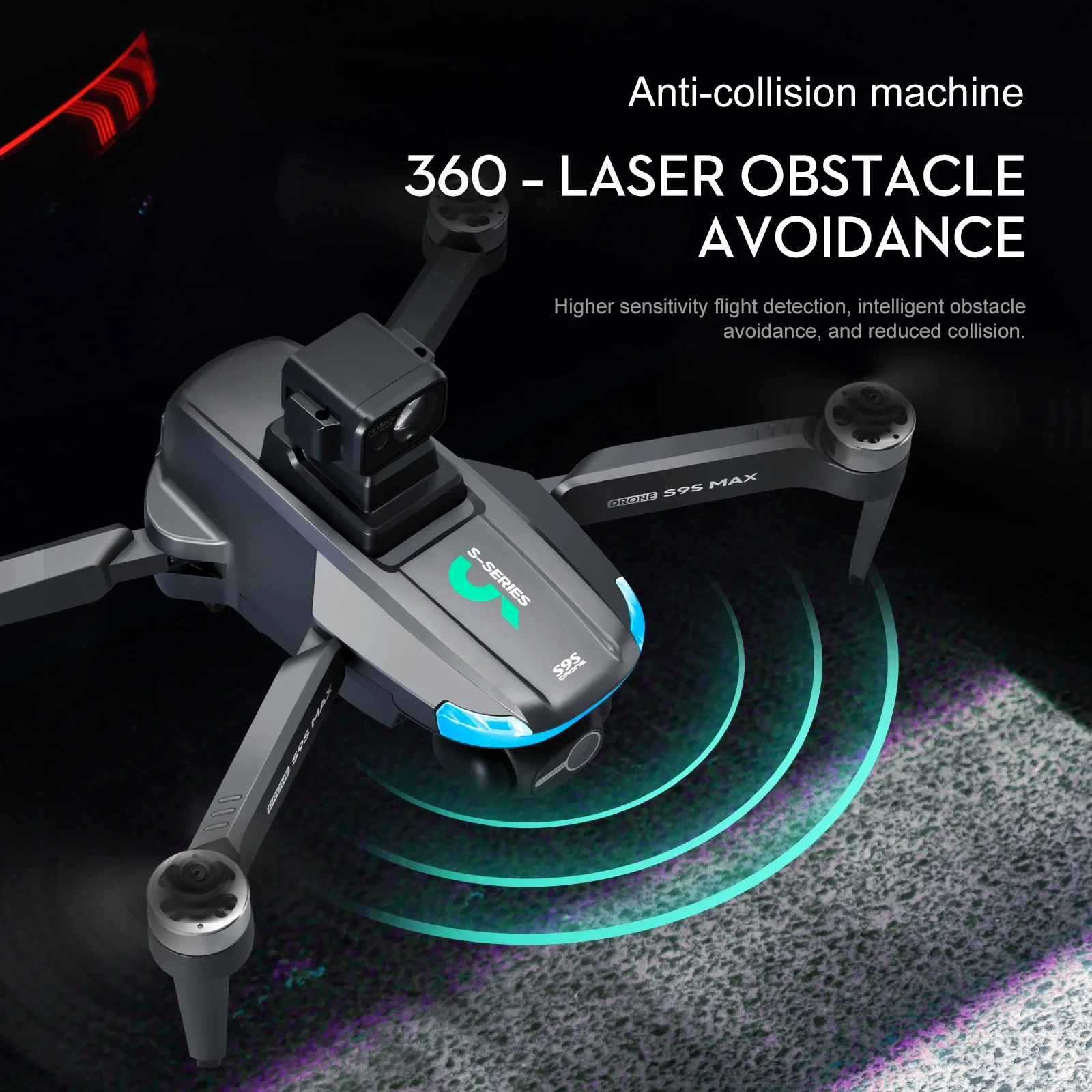 НОВЫЙ S9S MAX MINI Drone 4K 2- – обзор и цена Drone Remote Controller Lanyard