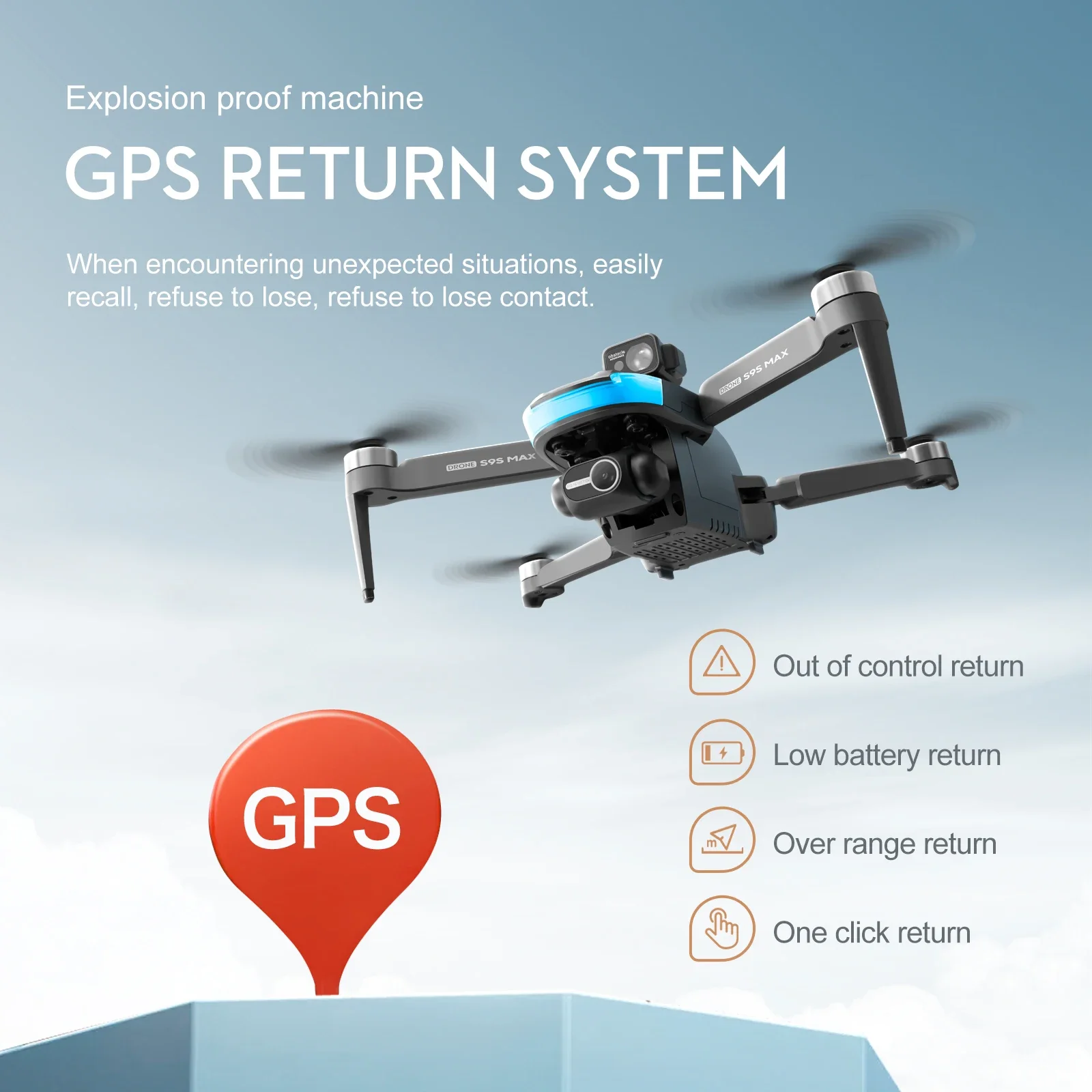 НОВЫЙ S9S MAX MINI Drone 4K 2- – обзор и цена Drone Remote Controller Lanyard