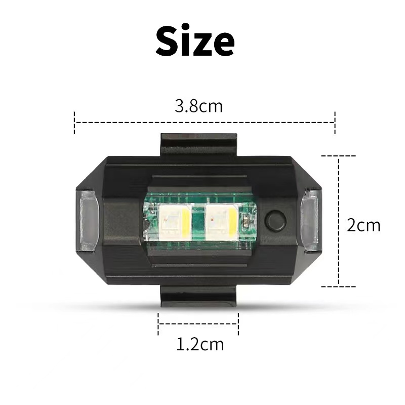 Мотоциклетные фонари, стробоск – обзор и цена Drone Strobe Light