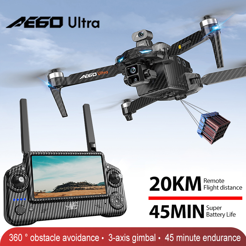 AE60 GPS Дрон Профессиональная – обзор и цена Drone Controller Screen