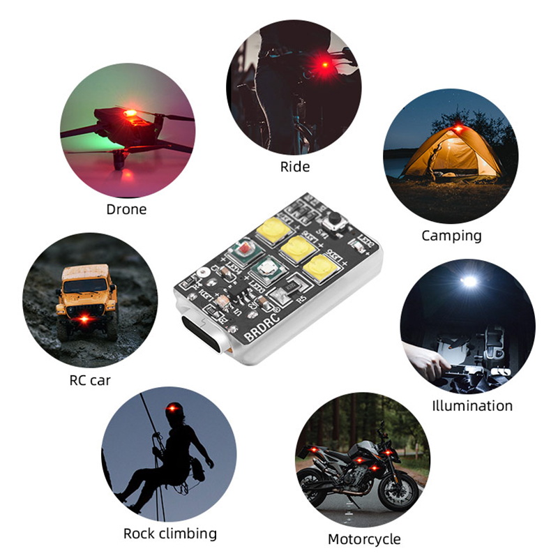 Мини-стробоскоп для дрона для  – обзор и цена Drone Strobe Light