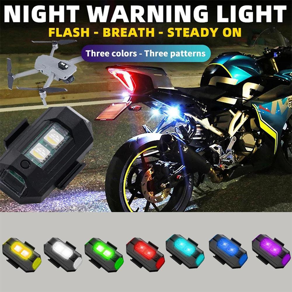 2 шт. мини светодиодные стробо – обзор и цена Drone Strobe Light