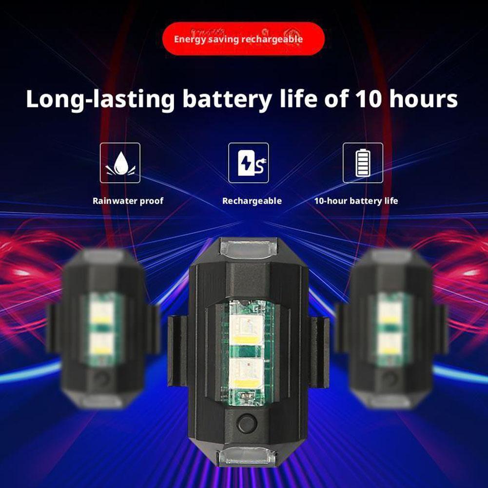 2 шт. мини светодиодные стробо – обзор и цена Drone Strobe Light